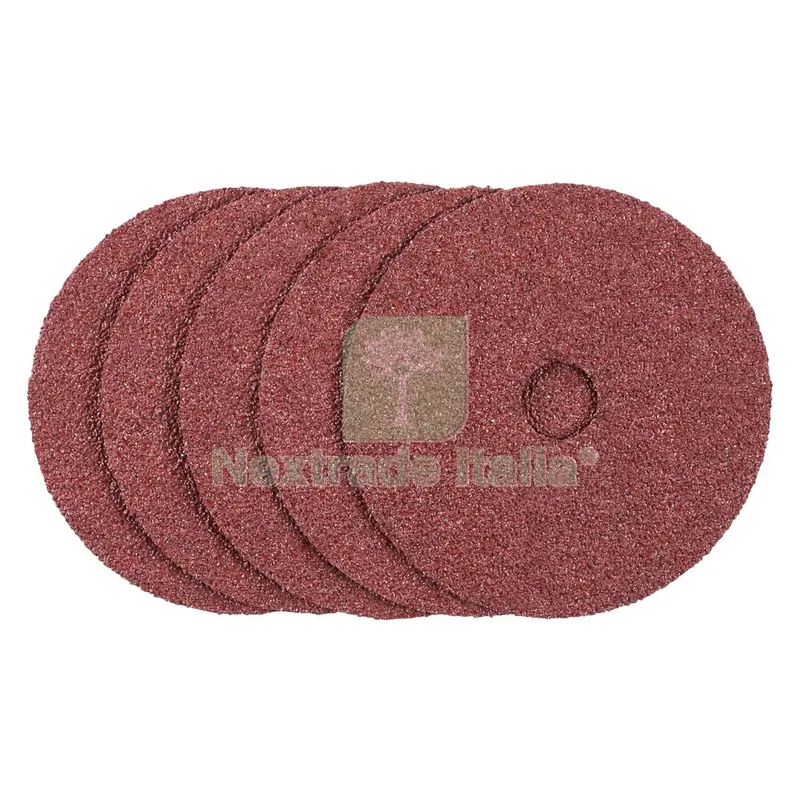 DISCO IN CARTA ABRASIVA PER SMERIGLIATRICI ø125 - gr. 60 — Punte, frese e dischi — rif. FERX.5041250NLM