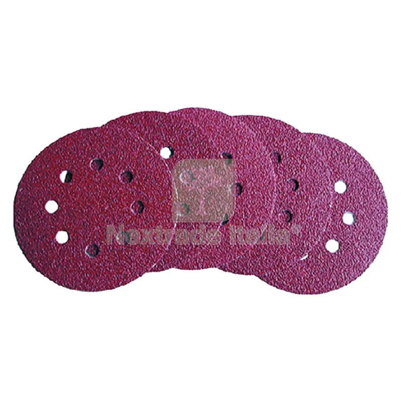 DISCO IN CARTA ABRASIVA CON VELCROSOSO FORATO art. 349.85 - gr. 240 — Punte, frese e dischi — rif. FERX.504137NLM DISCO IN CARTA ABRASIVA CON VELCROSOSO FORATO art. 349.85 - gr. 240 — Punte, frese e dischi — rif. FERX.504137NLM