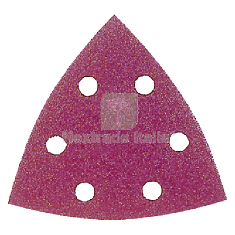FOGLIO IN CARTA ABRASIVA A DELTA art. 348.40 - gr. 80 — Punte, frese e dischi — rif. FERX.504172NLM