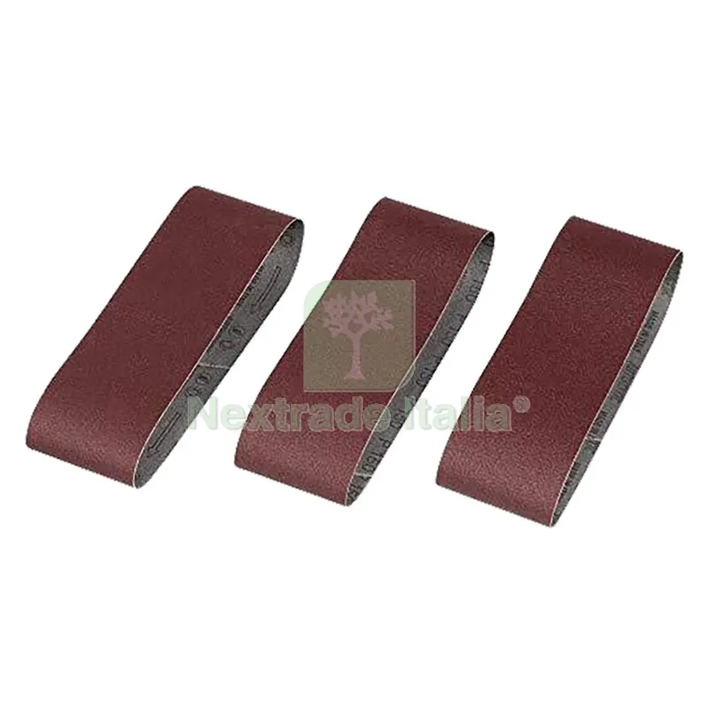NASTRO ABRASIVO PER LEVIGATRICI A NASTRO mm 75 x 457 - gr.100 — Punte, frese e dischi — rif. FERX.5041200NLM NASTRO ABRASIVO PER LEVIGATRICI A NASTRO mm 75 x 457 - gr.100 — Punte, frese e dischi — rif. FERX.5041200NLM