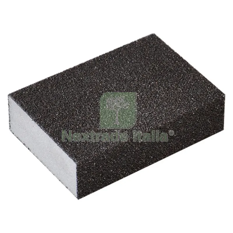 10PZ SPUGNA ABRASIVA LARGA PER LEGNO grana fine — Punte, frese e dischi — rif. FERX.5010040NLM