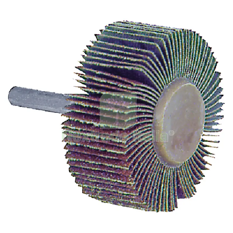 RUOTA ABRASIVA LAMELLARE ART. 358 mm 40 x 20 gr. 80 — Smerigliatrici e seghe — rif. FERX.500712NLM RUOTA ABRASIVA LAMELLARE ART. 358 mm 40 x 20 gr. 80 — Smerigliatrici e seghe — rif. FERX.500712NLM