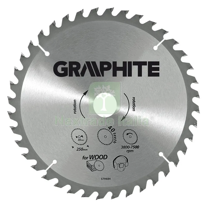 DISCO PER SEGA CIRCOLARE ø 205 mm - foro 30 mm — Smerigliatrici e seghe — rif. FERX.5012250NLM DISCO PER SEGA CIRCOLARE ø 205 mm - foro 30 mm — Smerigliatrici e seghe — rif. FERX.5012250NLM