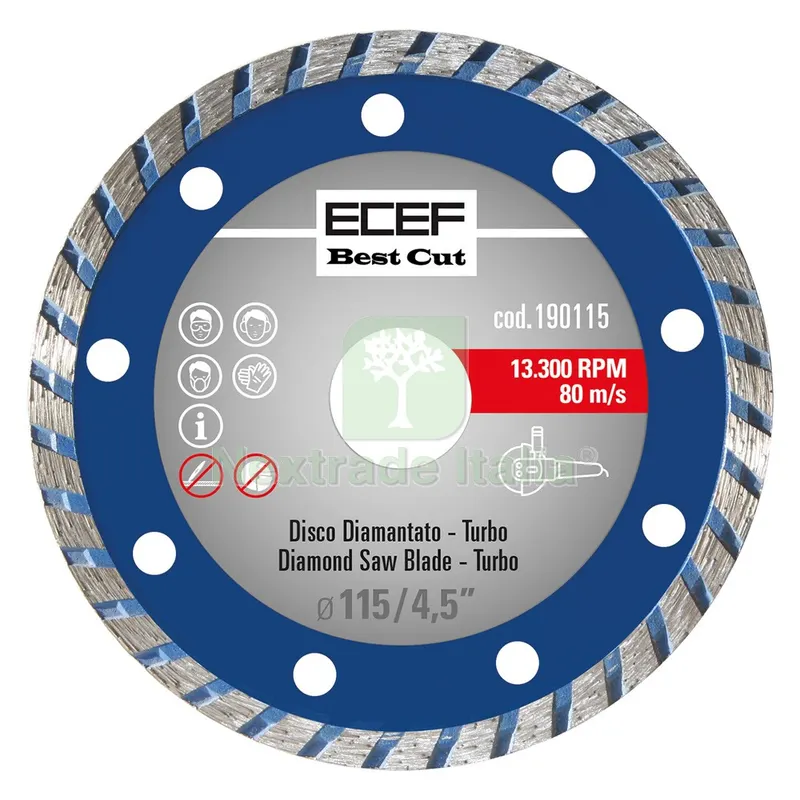 DISCO DIAMANTATO ø 115 x 2,0 codice 5011720 — Punte, frese e dischi — rif. FERX.5011720NLM DISCO DIAMANTATO ø 115 x 2,0 codice 5011720 — Punte, frese e dischi — rif. FERX.5011720NLM