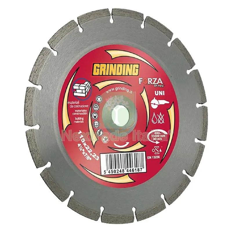 DISCO DIAMANTATO ''FORZA'' ø 115 codice 501173 — Punte, frese e dischi — rif. FERX.501173NLM