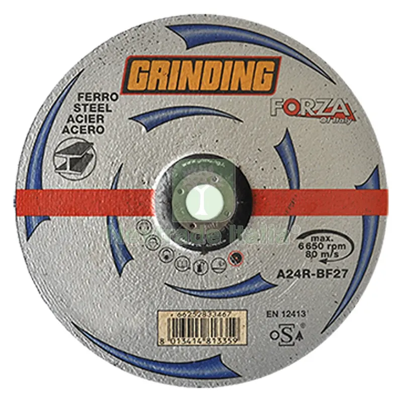 10PZ MOLA ABRASIVA DA SBAVO ø 115 x 6,0 — Abrasivi e mole — rif. FERX.5011070NLM 10PZ MOLA ABRASIVA DA SBAVO ø 115 x 6,0 — Abrasivi e mole — rif. FERX.5011070NLM