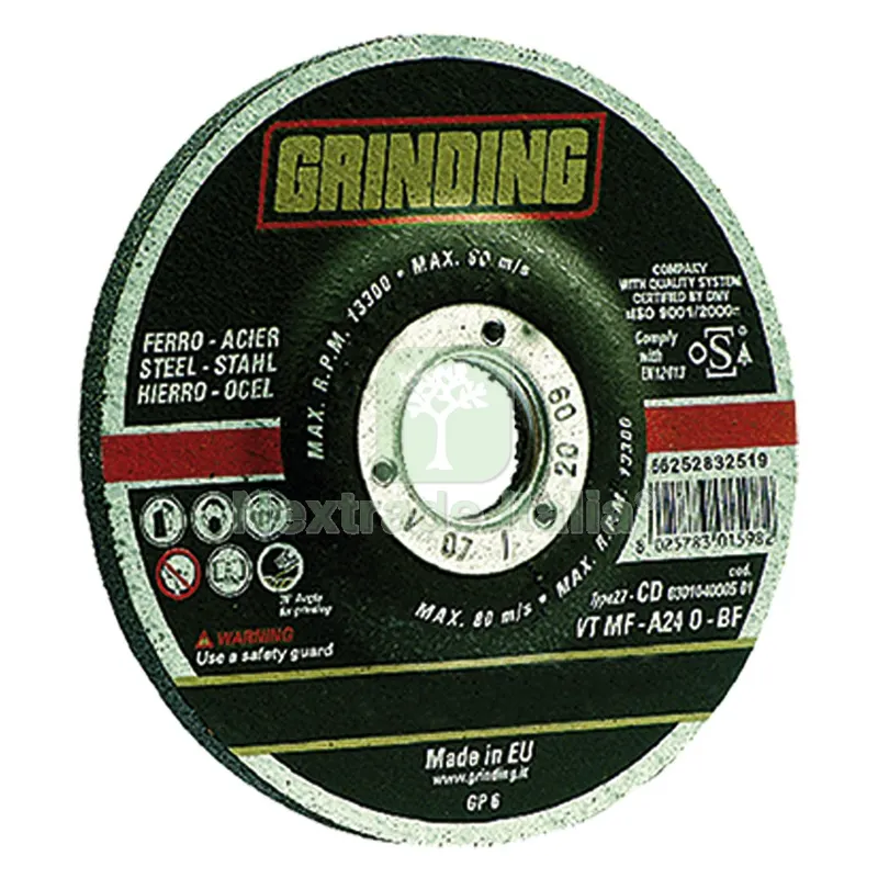 25PZ MOLA ABRASIVA DA SBAVO ø 115 x 4,8 — Abrasivi e mole — rif. FERX.501069NLM 25PZ MOLA ABRASIVA DA SBAVO ø 115 x 4,8 — Abrasivi e mole — rif. FERX.501069NLM