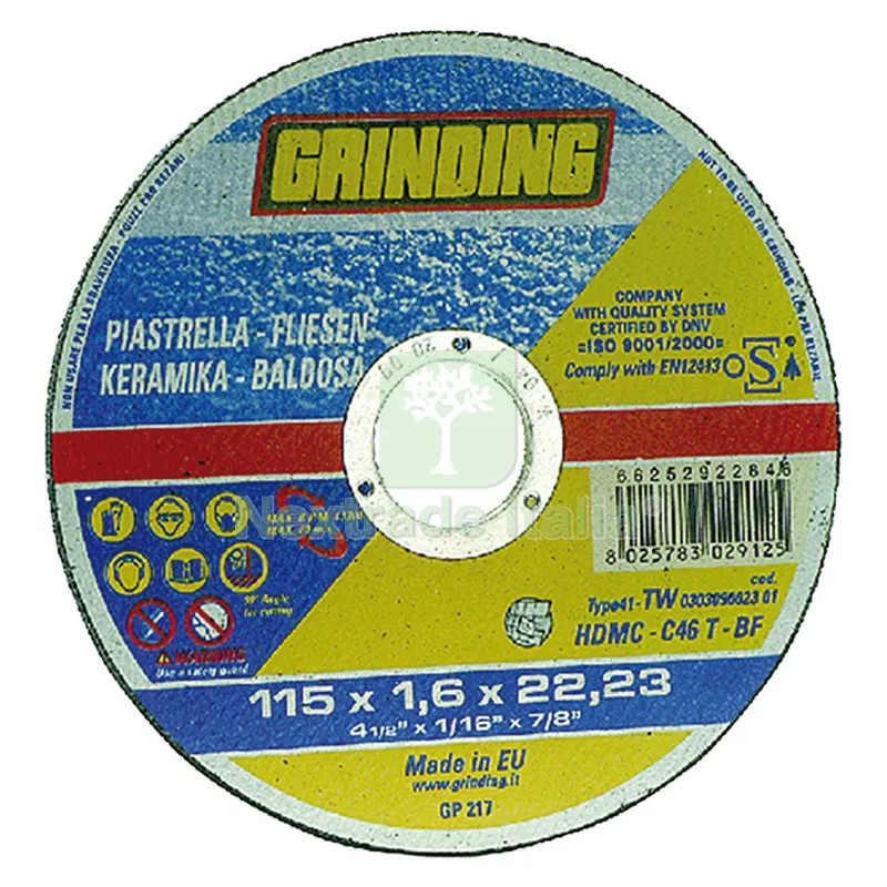 25PZ MOLA ABRASIVA PER MARMO/PIASTRELLE ø 230 x 1,9 — Abrasivi e mole — rif. FERX.5010630NLM 25PZ MOLA ABRASIVA PER MARMO/PIASTRELLE ø 230 x 1,9 — Abrasivi e mole — rif. FERX.5010630NLM
