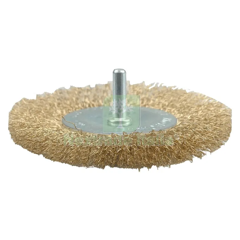 SPAZZOLA CIRCOLARE CON GAMBO ømm 75 - spessore fili 10 mm codice 5028474 — Punte, frese e dischi — rif. FERX.5028474NLM SPAZZOLA CIRCOLARE CON GAMBO ømm 75 - spessore fili 10 mm codice 5028474 — Punte, frese e dischi — rif. FERX.5028474NLM