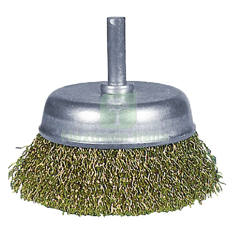 SPAZZOLA A TAZZA PER TRAPANO ø mm 75 - blister — Punte, frese e dischi — rif. FERX.502822NLM SPAZZOLA A TAZZA PER TRAPANO ø mm 75 - blister — Punte, frese e dischi — rif. FERX.502822NLM
