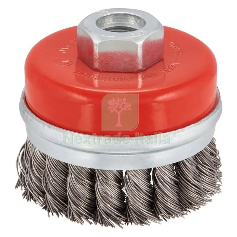 SPAZZOLA A TAZZA ''STA36080-XJ'' ømm 70 foro M 14 — Punte, frese e dischi — rif. FERX.5028400NLM SPAZZOLA A TAZZA ''STA36080-XJ'' ømm 70 foro M 14 — Punte, frese e dischi — rif. FERX.5028400NLM