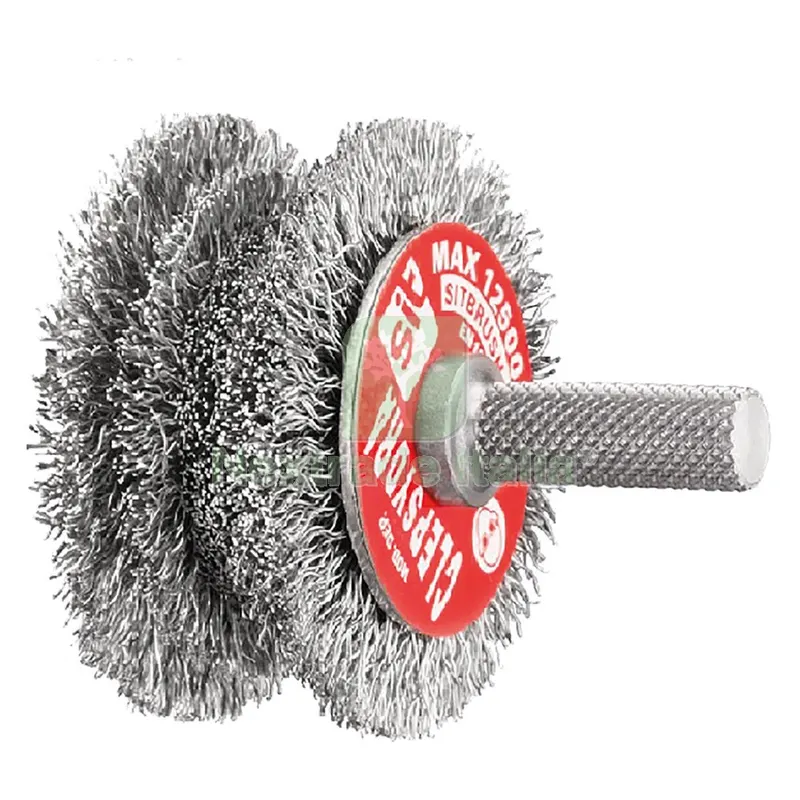SPAZZOLA CIRCOLARE PER TRAPANO ''CLEPSYDRA'' Clepsydra - ø mm 40/60 — Punte, frese e dischi — rif. FERX.5027860NLM