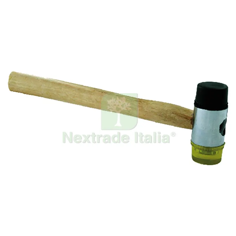 Mazzuola con Testa Gomma/Fibra testa ø mm 32 — Martelli e mazze — rif. FERX.502385NLM Mazzuola con Testa Gomma/Fibra testa ø mm 32 — Martelli e mazze — rif. FERX.502385NLM