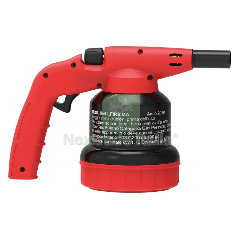 SALDATORE A GAS DA RISCALDO 'HELLFIRE' accensione piezo — Accessori e ricambi utensili elettrici — rif. FERX.5053920NLM SALDATORE A GAS DA RISCALDO 'HELLFIRE' accensione piezo — Accessori e ricambi utensili elettrici — rif. FERX.5053920NLM