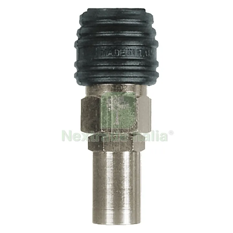 10PZ RUBINETTO RAPIDO UNIVERSALE A SFERE CON PORTAGOMMA 8 x 17 — Tubi e raccordi — rif. FERX.503742NLM 10PZ RUBINETTO RAPIDO UNIVERSALE A SFERE CON PORTAGOMMA 8 x 17 — Tubi e raccordi — rif. FERX.503742NLM