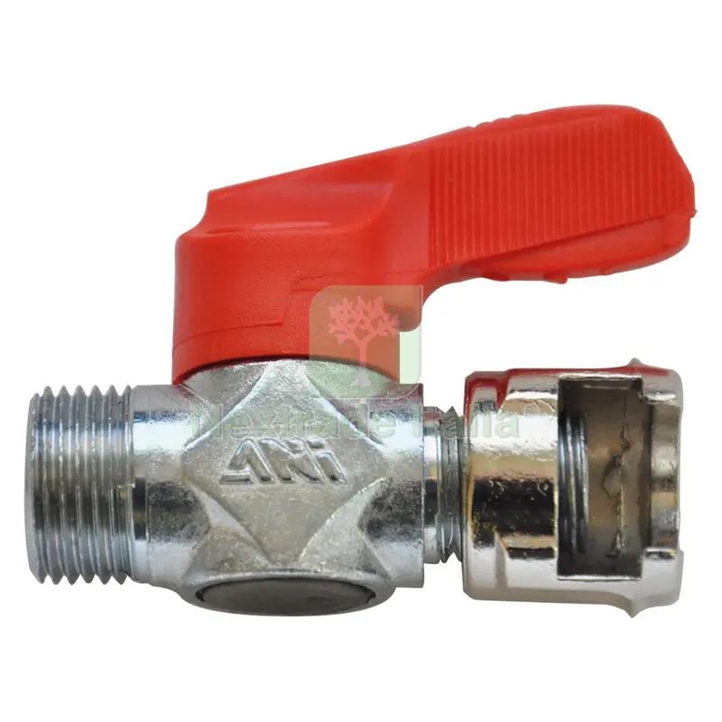 5PZ RUBINETTO DI LINEA CON DADO FRESATO 13/A AIR/10 - 1/8M — Rubinetti e valvole — rif. FERX.503770NLM 5PZ RUBINETTO DI LINEA CON DADO FRESATO 13/A AIR/10 - 1/8M — Rubinetti e valvole — rif. FERX.503770NLM