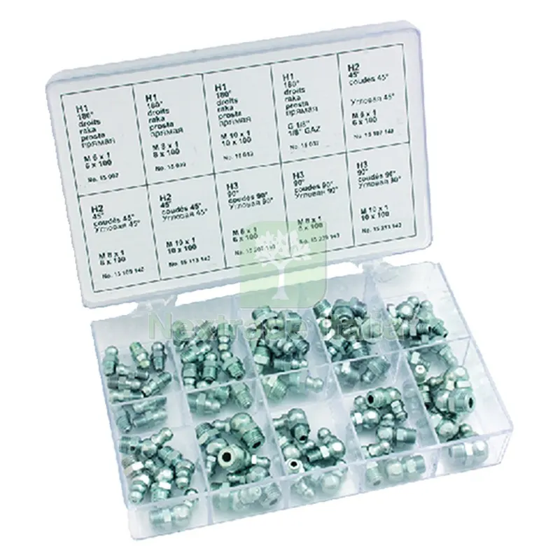 ASSORTIMENTO INGRASSATORI cf. 70 pz — Oliatori e ingrassaggio — rif. FERX.502400NLM ASSORTIMENTO INGRASSATORI cf. 70 pz — Oliatori e ingrassaggio — rif. FERX.502400NLM