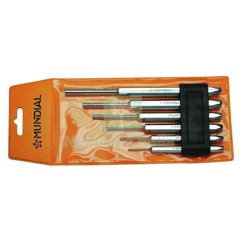 SERIE CACCIASPINE PER MECCANICI 6 pz - ø2/3/4/5/6/8 — Cani — rif. FERX.5023560NLM