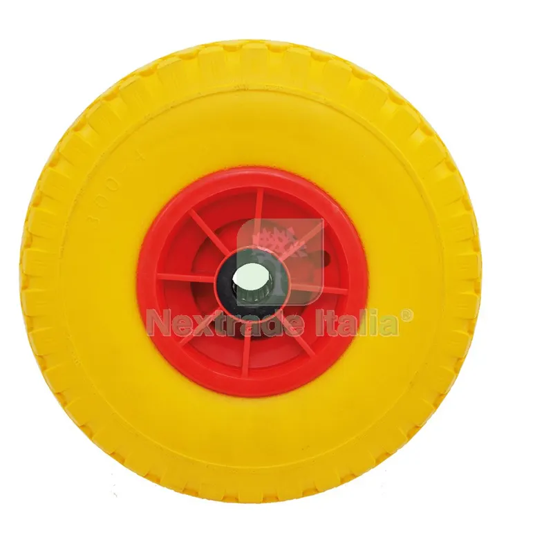 Ruota Poliuretanica per Carrelli ø mm 250 codice 314719 — Casalinghi e organizzazione — rif. FERX.314719NLM Ruota Poliuretanica per Carrelli ø mm 250 codice 314719 — Casalinghi e organizzazione — rif. FERX.314719NLM