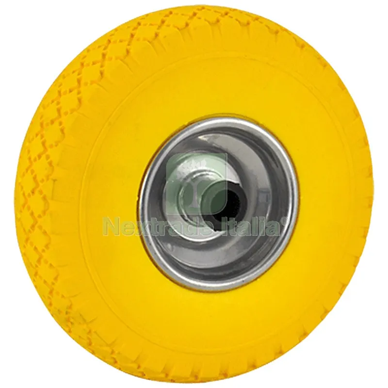 RUOTA POLIURETANICA PER CARRELLI ø mm 250 codice 314718 — Casalinghi e organizzazione — rif. FERX.314718NLM RUOTA POLIURETANICA PER CARRELLI ø mm 250 codice 314718 — Casalinghi e organizzazione — rif. FERX.314718NLM