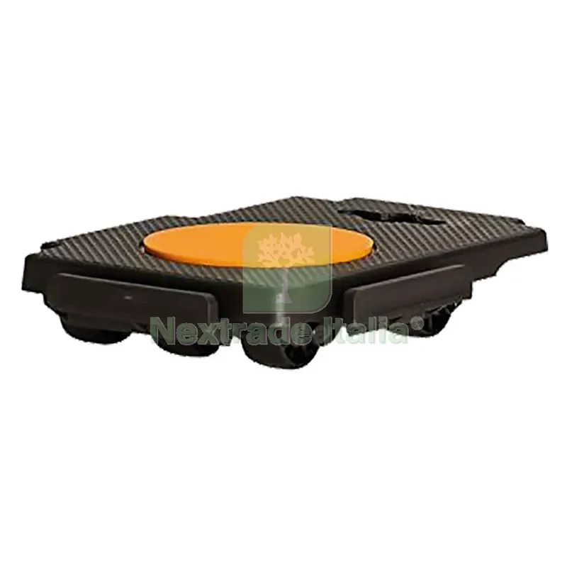 BASE SPOSTA MOBILI cm. 14 x 10,5 x h.2,5 — Ferramenta per legno e mobili — rif. FERX.3103564NLM BASE SPOSTA MOBILI cm. 14 x 10,5 x h.2,5 — Ferramenta per legno e mobili — rif. FERX.3103564NLM