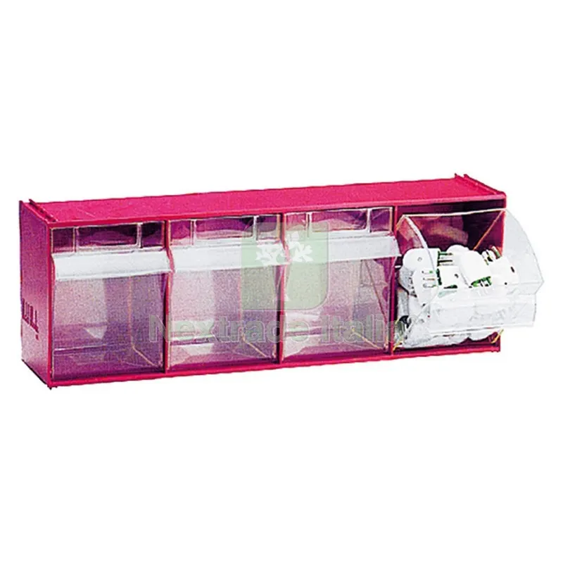 Cassettiera Modello 'madia' Madia 4 60 x 17,8 x 19 - 4 Tiretti — Arredo — rif. FERX.506016NLM Cassettiera Modello 'madia' Madia 4 60 x 17,8 x 19 - 4 Tiretti — Arredo — rif. FERX.506016NLM