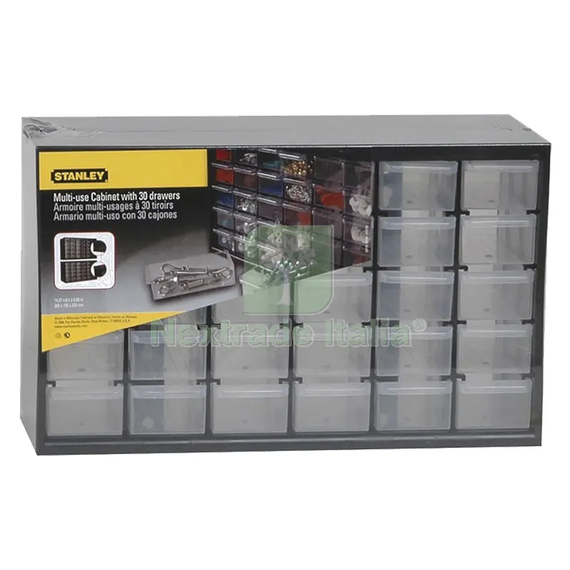 Cassettiera Porta Minuteria 30 Cassetti cm 36,5 x 15,3 x 22 — Arredo — rif. FERX.5060350NLM
