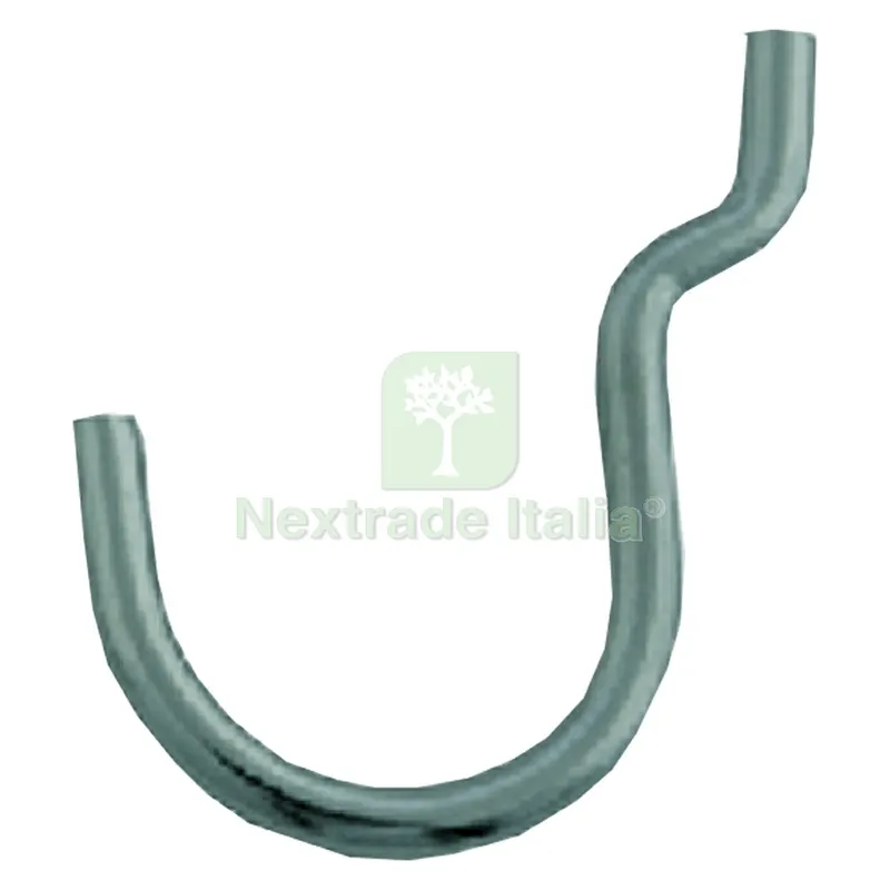 200PZ Gancio per Pannelli Portautensili N. 5 - mm 75 — Casalinghi e organizzazione — rif. FERX.506258NLM 200PZ Gancio per Pannelli Portautensili N. 5 - mm 75 — Casalinghi e organizzazione — rif. FERX.506258NLM