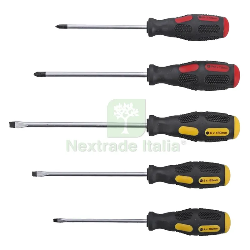 SERIE CACCIAVITI 5 pz — Cacciaviti e giraviti — rif. FERX.570132NLM SERIE CACCIAVITI 5 pz — Cacciaviti e giraviti — rif. FERX.570132NLM