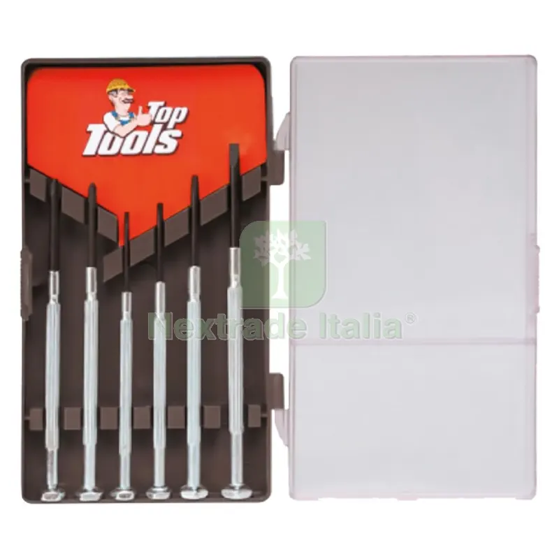12CF CACCIAVITI DI PRECISIONE serie 6 pezzi — Cacciaviti e giraviti — rif. FERX.514166NLM 12CF CACCIAVITI DI PRECISIONE serie 6 pezzi — Cacciaviti e giraviti — rif. FERX.514166NLM