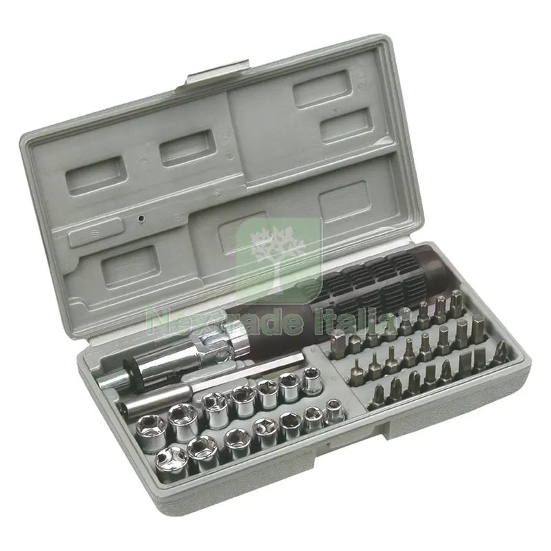 Set Avvitamento con Inserti e Bussole set 40 pz — Viti — rif. FERX.514198NLM Set Avvitamento con Inserti e Bussole set 40 pz — Viti — rif. FERX.514198NLM