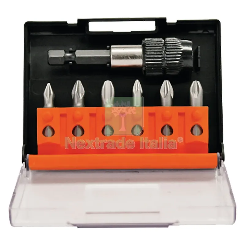 Portainserto con Inserti Phillips e Pozidriv 7 pz — Casalinghi e organizzazione — rif. FERX.5036270NLM