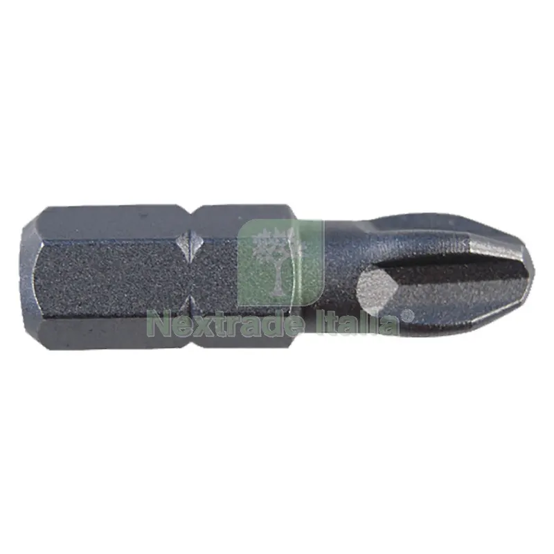 INSERTI PER VITI IMPRONTA PHILLIPS PH 0 x 25 mm - cf.10 pz — Viti — rif. FERX.5036430NLM INSERTI PER VITI IMPRONTA PHILLIPS PH 0 x 25 mm - cf.10 pz — Viti — rif. FERX.5036430NLM