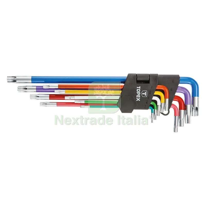 SERIE CHIAVI TORX 9 pz — Punte, frese e dischi — rif. FERX.513411NLM