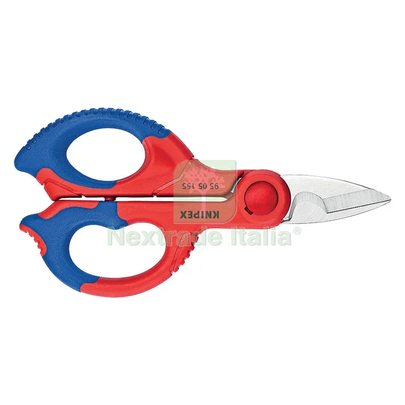 Forbici per Elettricista 'knipex' mm 155 — Misurazione e taglio manuale — rif. FERX.5138240NLM Forbici per Elettricista 'knipex' mm 155 — Misurazione e taglio manuale — rif. FERX.5138240NLM