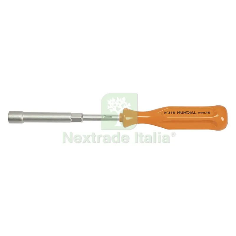 CACCIAVITE A BUSSOLA FORO PROFONDO mm 6,0 x 115 - manico mm 114 x 28 — Cacciaviti e giraviti — rif. FERX.5134404NLM