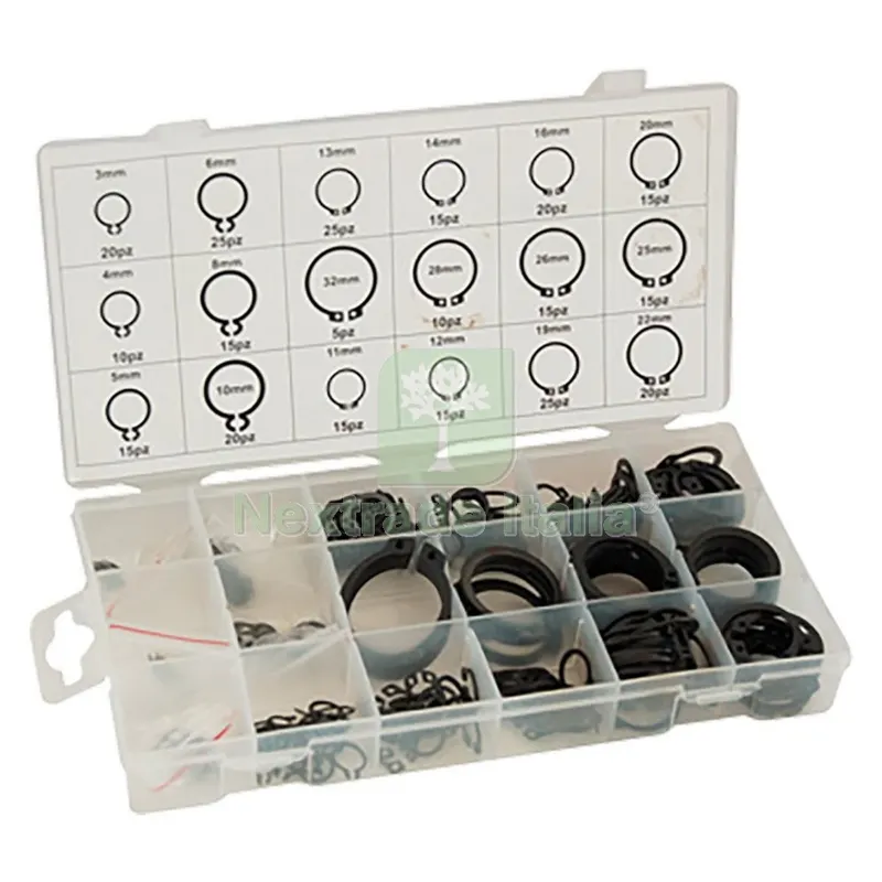 Assortimento Anelli Elastici Esterni totale 300 pz — Scarichi e sifoni — rif. FERX.3126040NLM