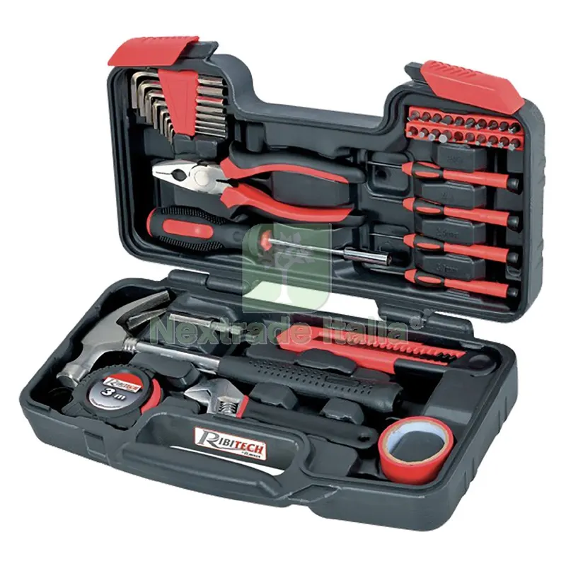 CASSETTA UTENSILI MANUALI cm 32 x 8 x h 19 - 40 pz totali — Casalinghi e organizzazione — rif. FERX.5059238NLM