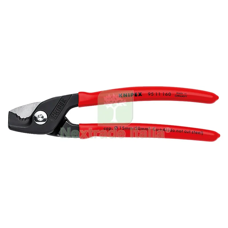 CESOIA PER CAVI 'STEPCUT' mm 160 — Misurazione e taglio manuale — rif. FERX.5016670NLM CESOIA PER CAVI 'STEPCUT' mm 160 — Misurazione e taglio manuale — rif. FERX.5016670NLM