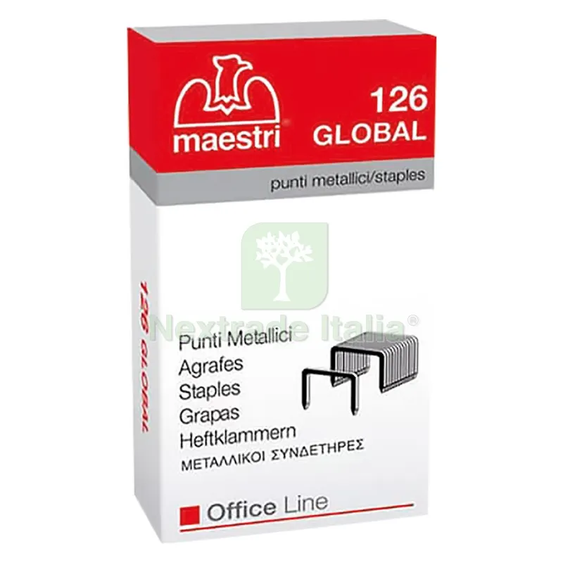 Punti per Cucitrice da Tavolo M. 126 cf. 10000 pz — Articoli per ufficio — rif. FERX.5073930NLM