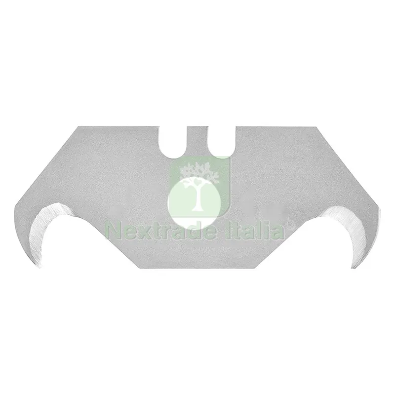 24CF LAMA AD UNCINO PER CUTTER mm 50 - pz 5 — Misurazione e taglio manuale — rif. FERX.5143580NLM 24CF LAMA AD UNCINO PER CUTTER mm 50 - pz 5 — Misurazione e taglio manuale — rif. FERX.5143580NLM