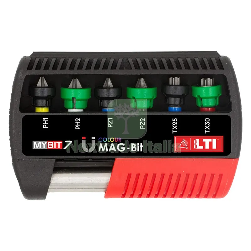 Inserti in Set 'MAG BIT+' 7 pezzi — Cacciaviti e giraviti — rif. FERX.5142306NLM Inserti in Set 'MAG BIT+' 7 pezzi — Cacciaviti e giraviti — rif. FERX.5142306NLM