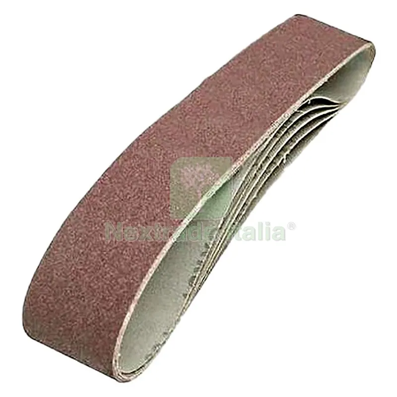 NASTRO ABRASIVO PER LEVIGATRICE DA BANCO mm 50 x 680 - gr. 80 — Punte, frese e dischi — rif. FERX.5041860NLM