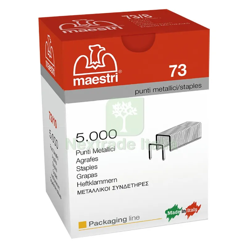 Punti per Cucitrice Scatole M. 73/12 — Articoli per ufficio — rif. FERX.5073980NLM