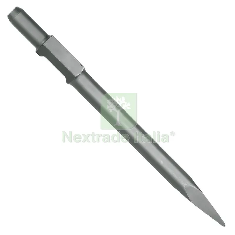 SCALPELLO A PUNTA ATTACCO SDS-HEX mm 410 — Misurazione e taglio manuale — rif. FERX.500527NLM SCALPELLO A PUNTA ATTACCO SDS-HEX mm 410 — Misurazione e taglio manuale — rif. FERX.500527NLM