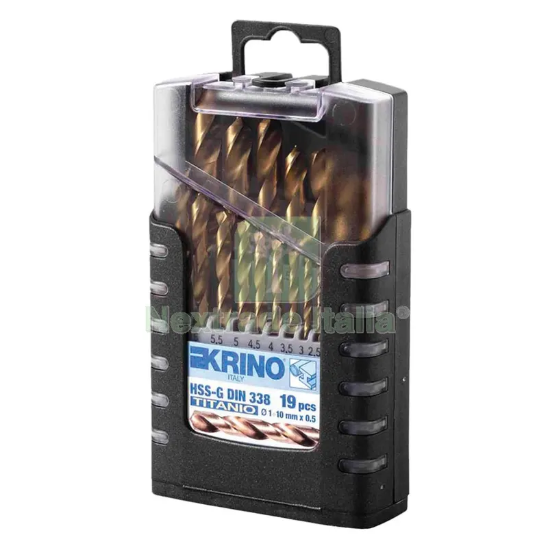 PUNTE SERIE HSS AL TITANIO cf. 19 pz nx1 — Punte, frese e dischi — rif. FERX.5006979NLM PUNTE SERIE HSS AL TITANIO cf. 19 pz nx1 — Punte, frese e dischi — rif. FERX.5006979NLM