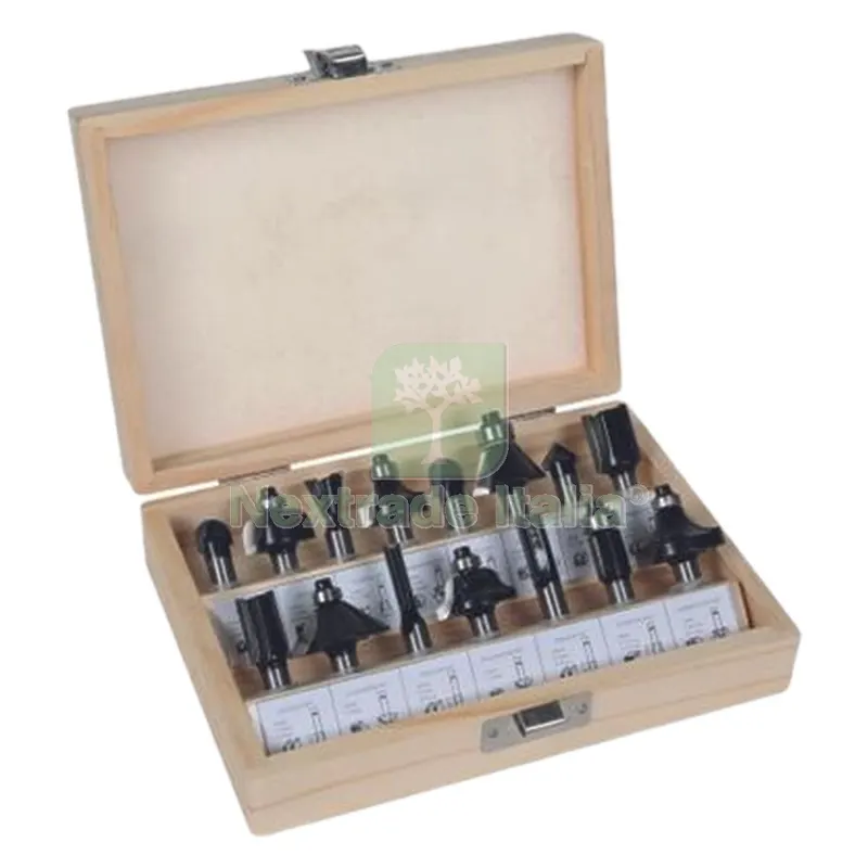 PUNTE A FRESA IN SET set 15 pz — Punte, frese e dischi — rif. FERX.5007321NLM