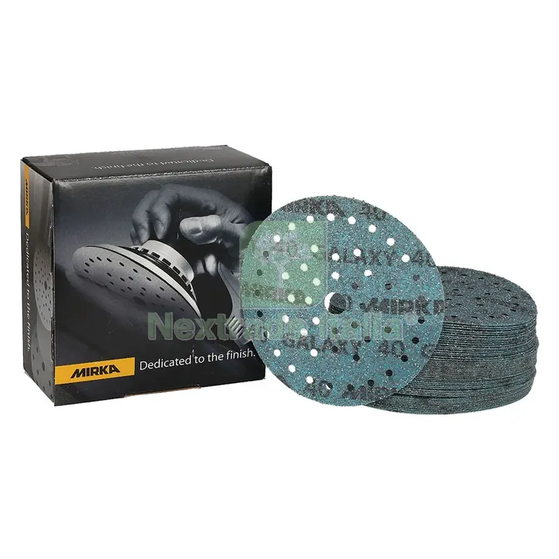 50PZ DISCO ABRASIVO CIRCOLARE MULTIFORO 'GALAXY MULTIFIT GRIP' Ø 150 mm - grana 320 — Punte, frese e dischi — rif. FERX.5041880NLM
