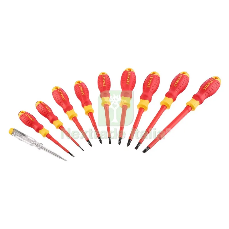 SERIE CACCIAVITI ISOLATI 'STHT60032-0' 10 pezzi — Cacciaviti e giraviti — rif. FERX.5600346NLM SERIE CACCIAVITI ISOLATI 'STHT60032-0' 10 pezzi — Cacciaviti e giraviti — rif. FERX.5600346NLM