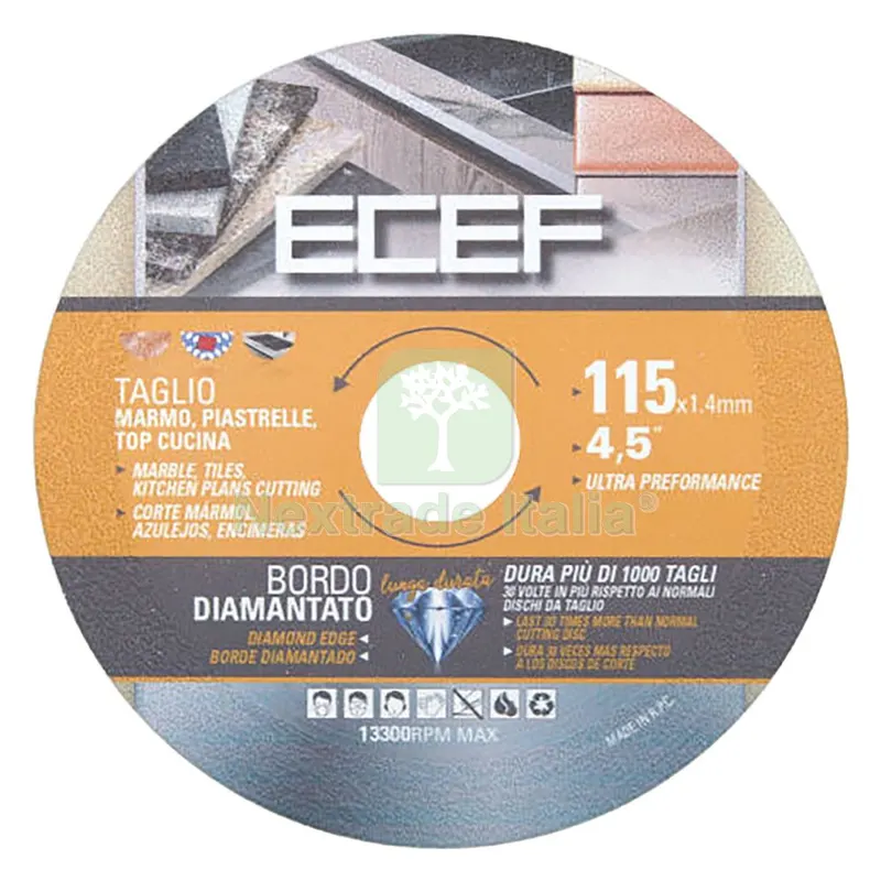 Disco Diamantato Ø 115 x 2,2 mm — Punte, frese e dischi — rif. FERX.5011684NLM Disco Diamantato Ø 115 x 2,2 mm — Punte, frese e dischi — rif. FERX.5011684NLM